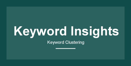 Keyword Insights - SEO AI Tool