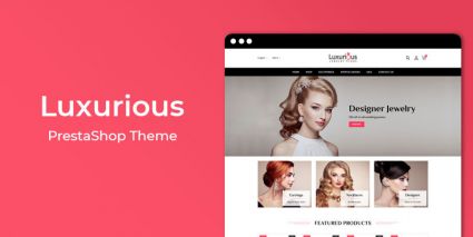 Luxurious - Jewelry Store Responsive Prestashop Theme