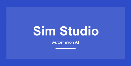 Sim Studio - Automation AI Tool