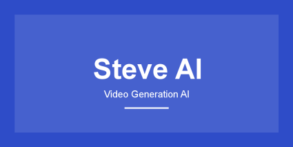 Steve AI - Video Generation AI Tool