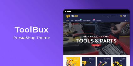 ToolBux  - Tools & Hardware Responsive Prestashop Theme