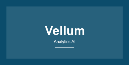 Vellum - Analytics AI Tool