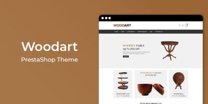 Woodart - Responsive Furniture Prestashop Theme
