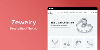 Zewelry - Jewelry Store Responsive Prestashop Theme