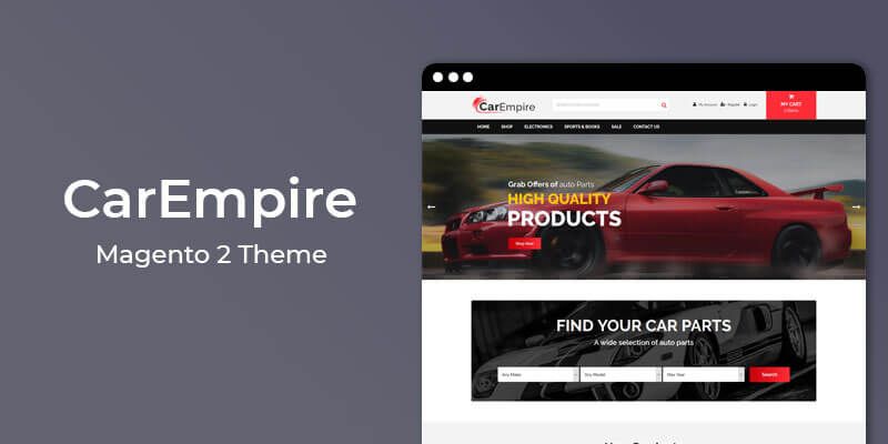 CarEmpire - MultiPurpose Responsive Magento 2 Theme
