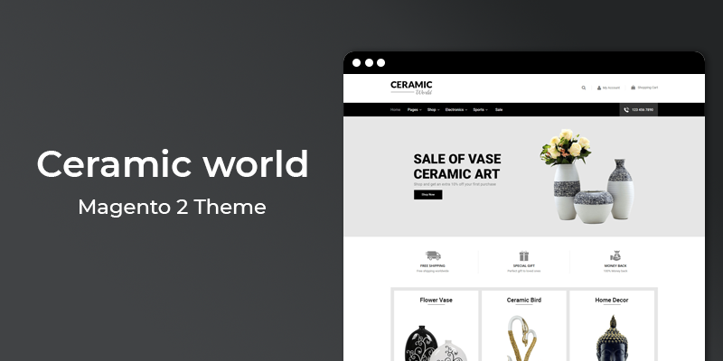 Ceramic World – Multipurpose Responsive Magento 2 Theme