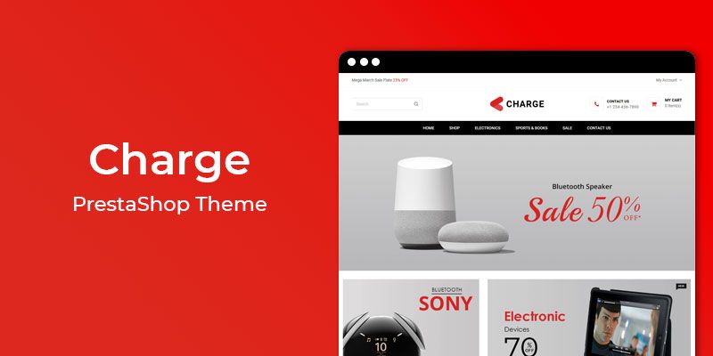 Charge - MultiPurpose Responsive Prestashop Theme