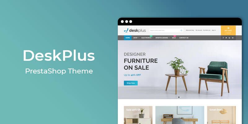 DeskPlus - MultiPurpose Responsive Prestashop Theme