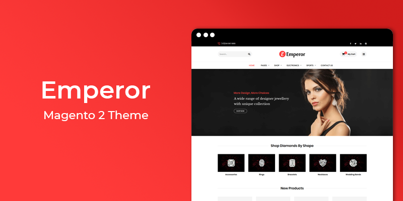 Emperor - Jewelry Store Responsive Magento 2 Theme
