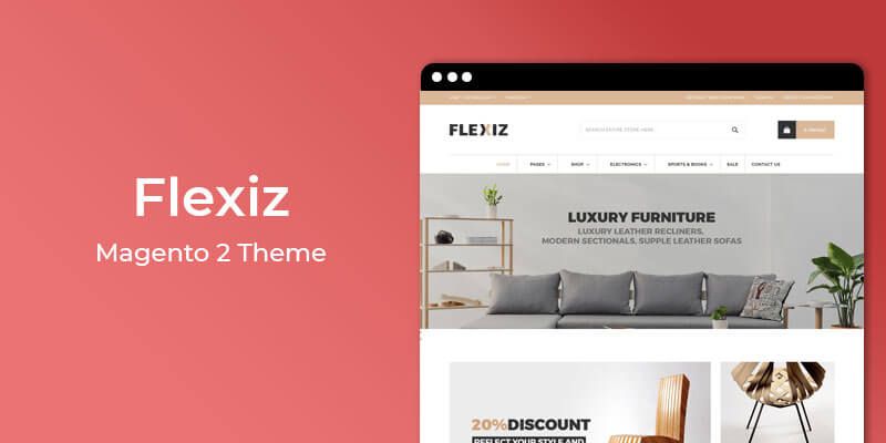 Flexiz - Furniture & Home Decor Magento 2 Theme