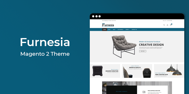 Furnesia - Furniture Store Responsive Magento 2 Theme