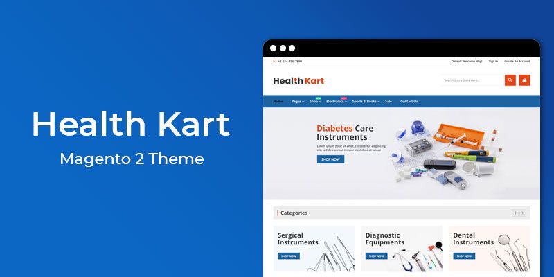 Health Kart – Multipurpose Responsive Magento 2 Theme