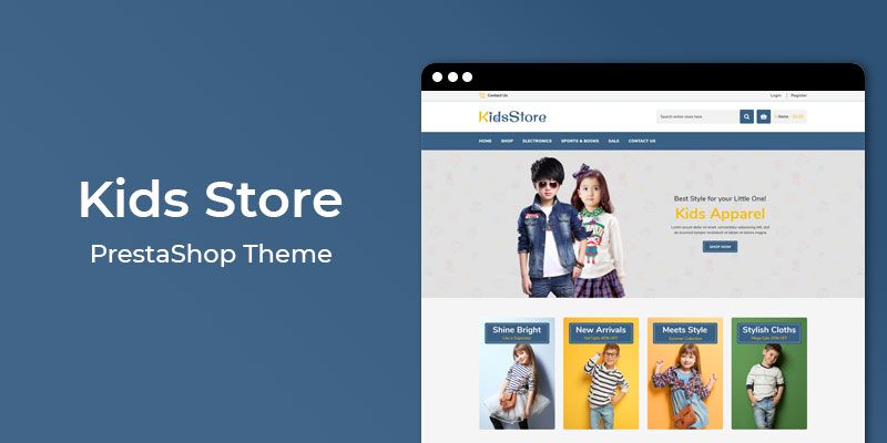 Kids Store - Online Fashion Responsive Prestashop Theme