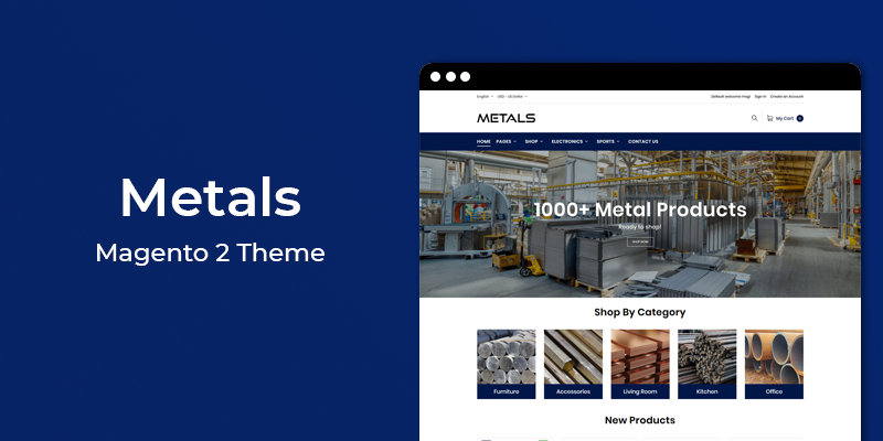 Metals- Multipurpose Magento 2 Theme