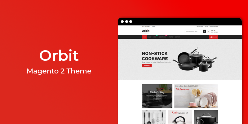 Orbit - Kitchen Store Magento 2 Theme