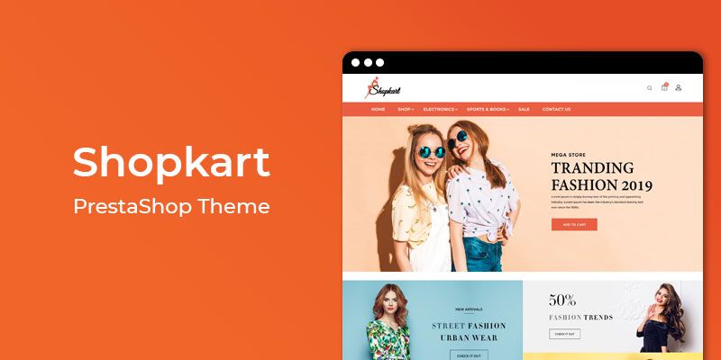 Shopkart - Fashion Responsive Prestashop Theme