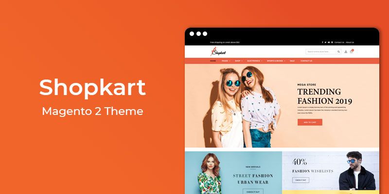 Shopkart - MultiPurpose Fashion Magento 2 Theme