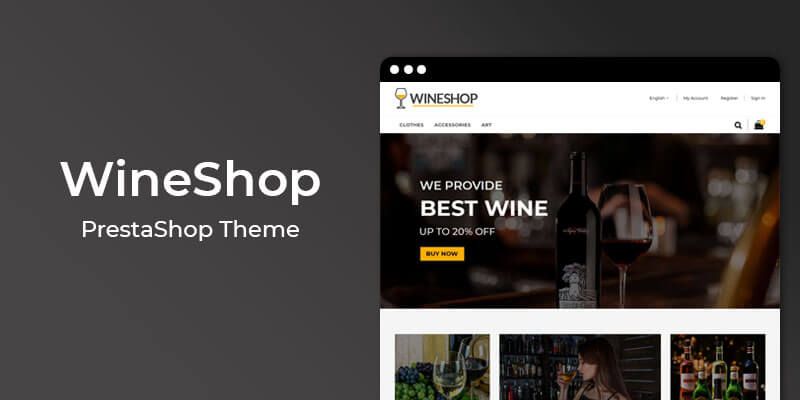 WineShop - Premium Wine Store Prestashop Theme