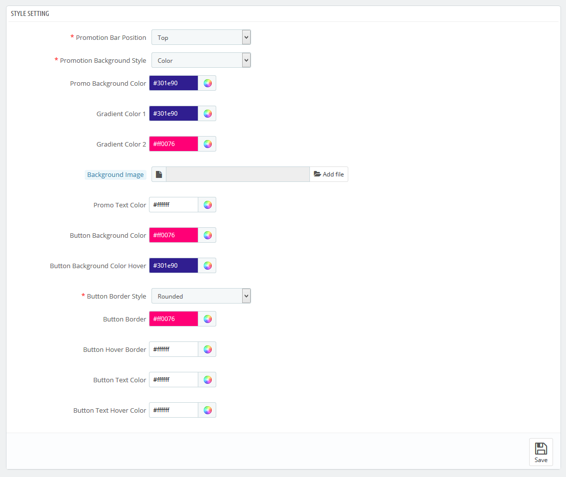 Prestashop Promotion Bar - Prestashop Module |Prestashop Module by ...