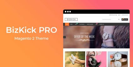 BizKick PRO – Premium Fashion Magento 2 Theme