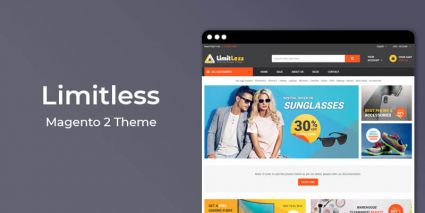 Limitless Responisve Marketplace Magento 2 Theme