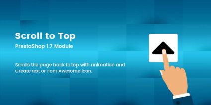 Scroll to Top - Prestashop Module