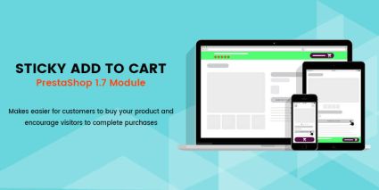 Sticky Add to cart Prestashop Module