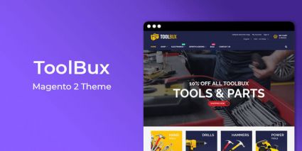 ToolBux - Tools & Hardware Responsive Magento 2 Theme