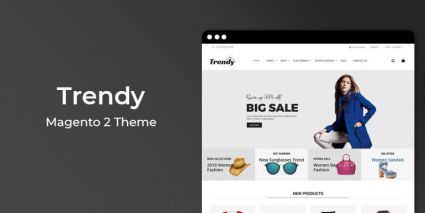 Trendy - MultiPurpose Responsive Magento 2 Theme