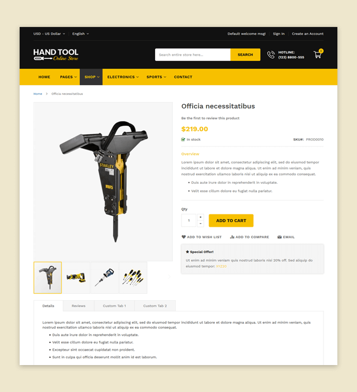 Product Page