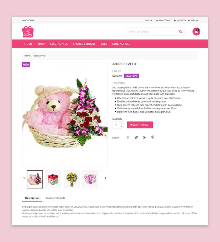 Product Page