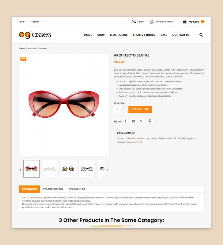 Product Page