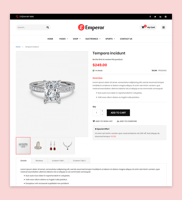 Product Page