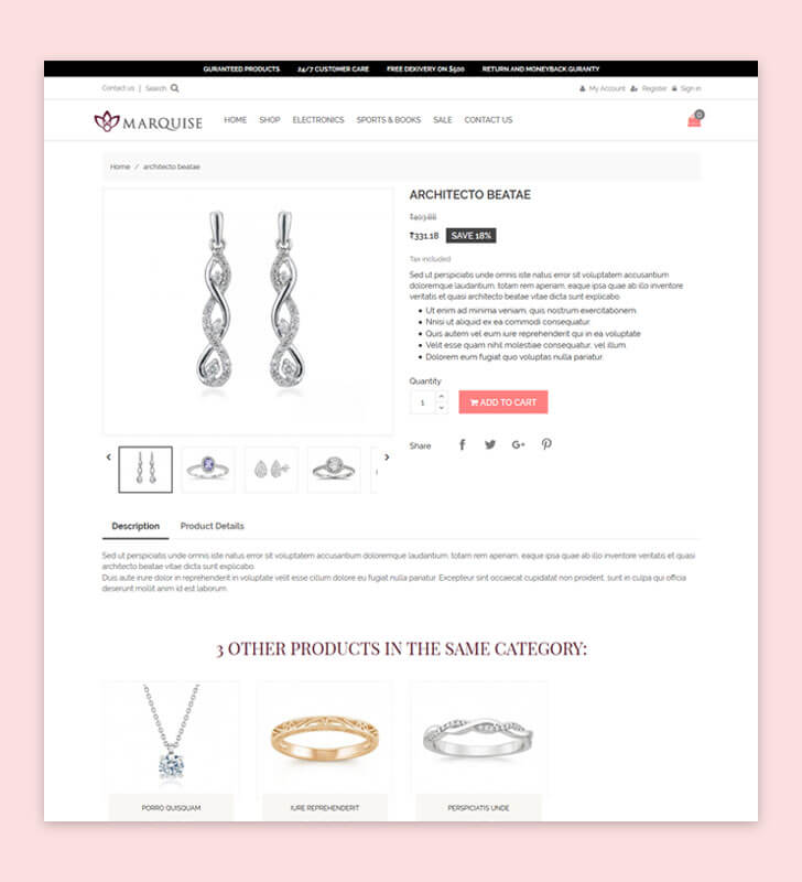 Product Page