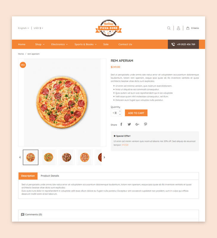 Product Page