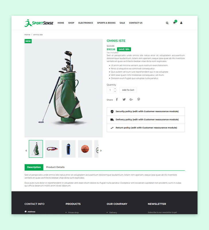Product Page