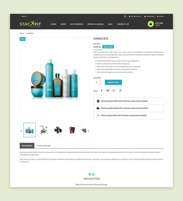 Product Page