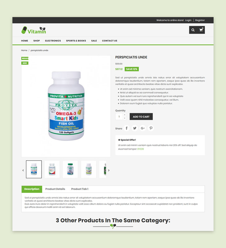 Product Page