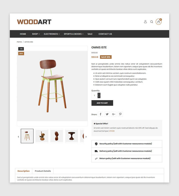 Product Page