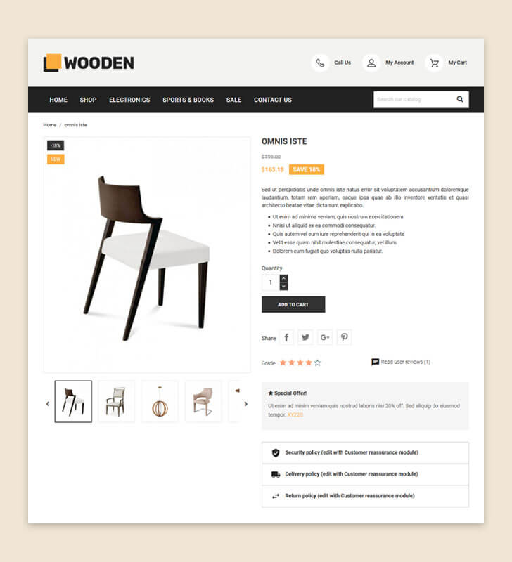 Product Page