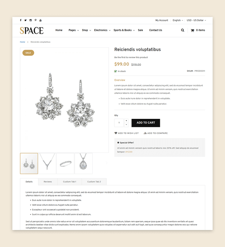 Product Page