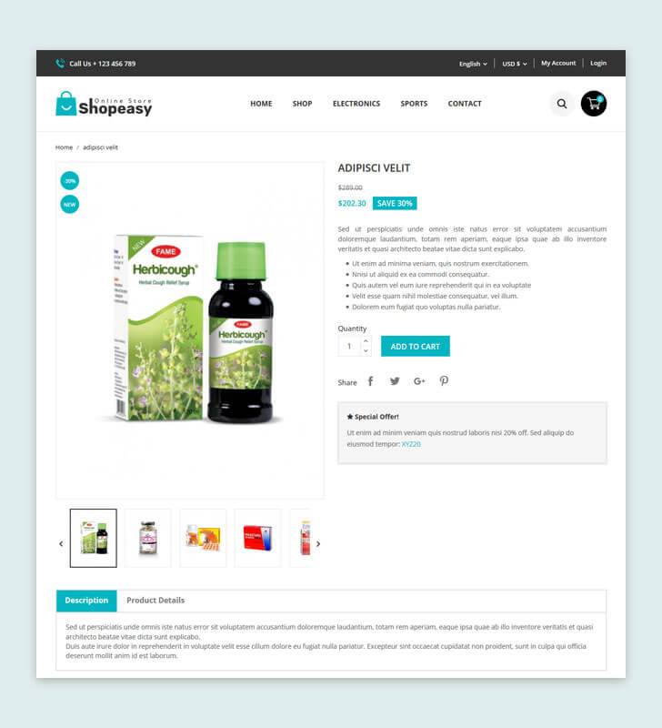 Product Page