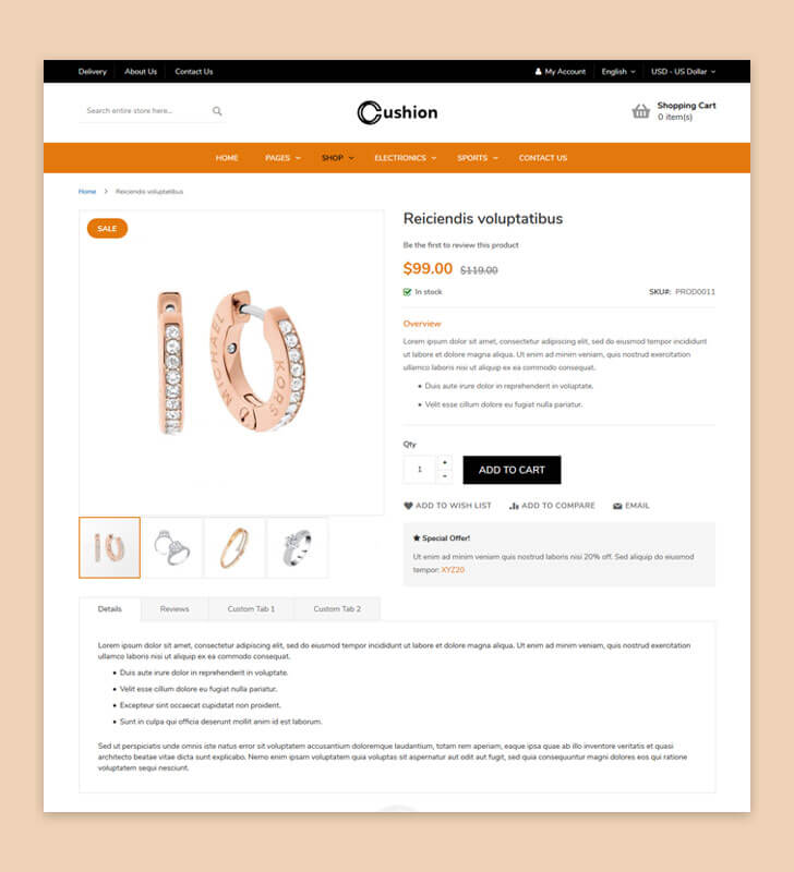 Product Page