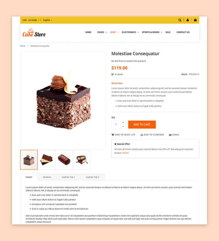 Product Page