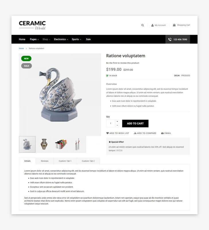 Product Page
