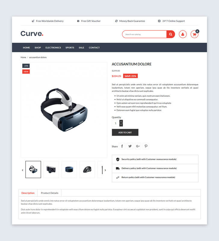 Product Page
