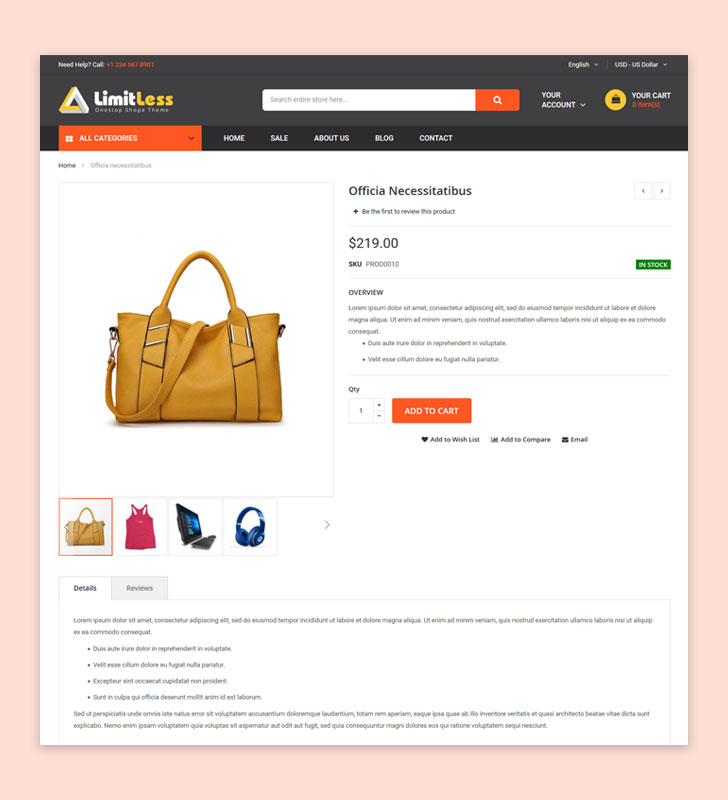 Product Page