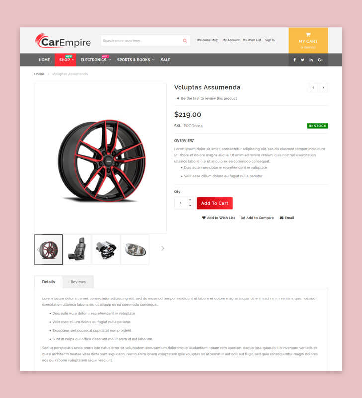Product Page