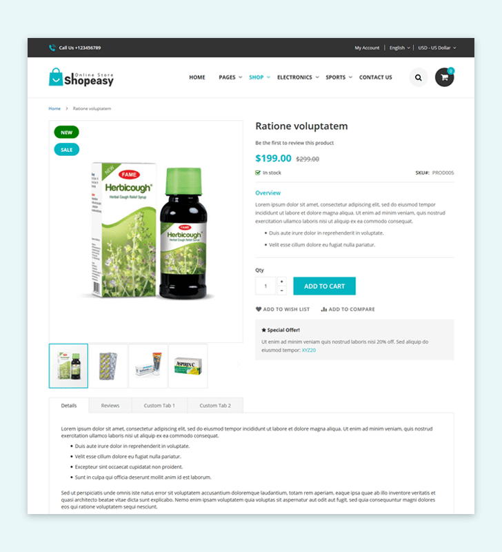 Product Page