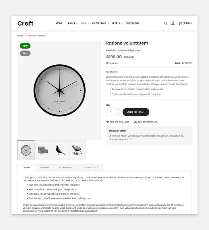Product Page